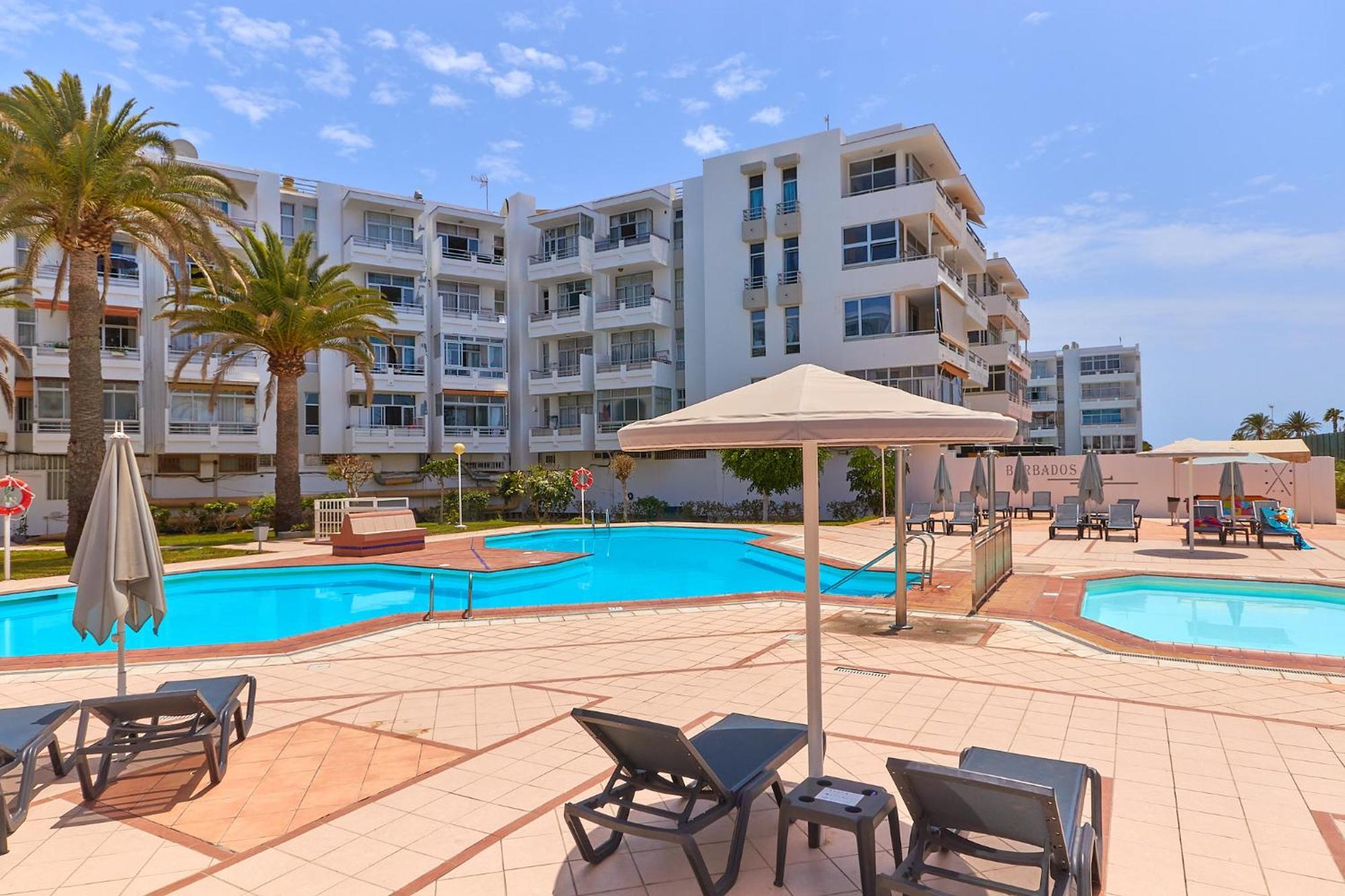 Barbados Playa Del Ingles Apartamento San Bartolomé Extérieur photo