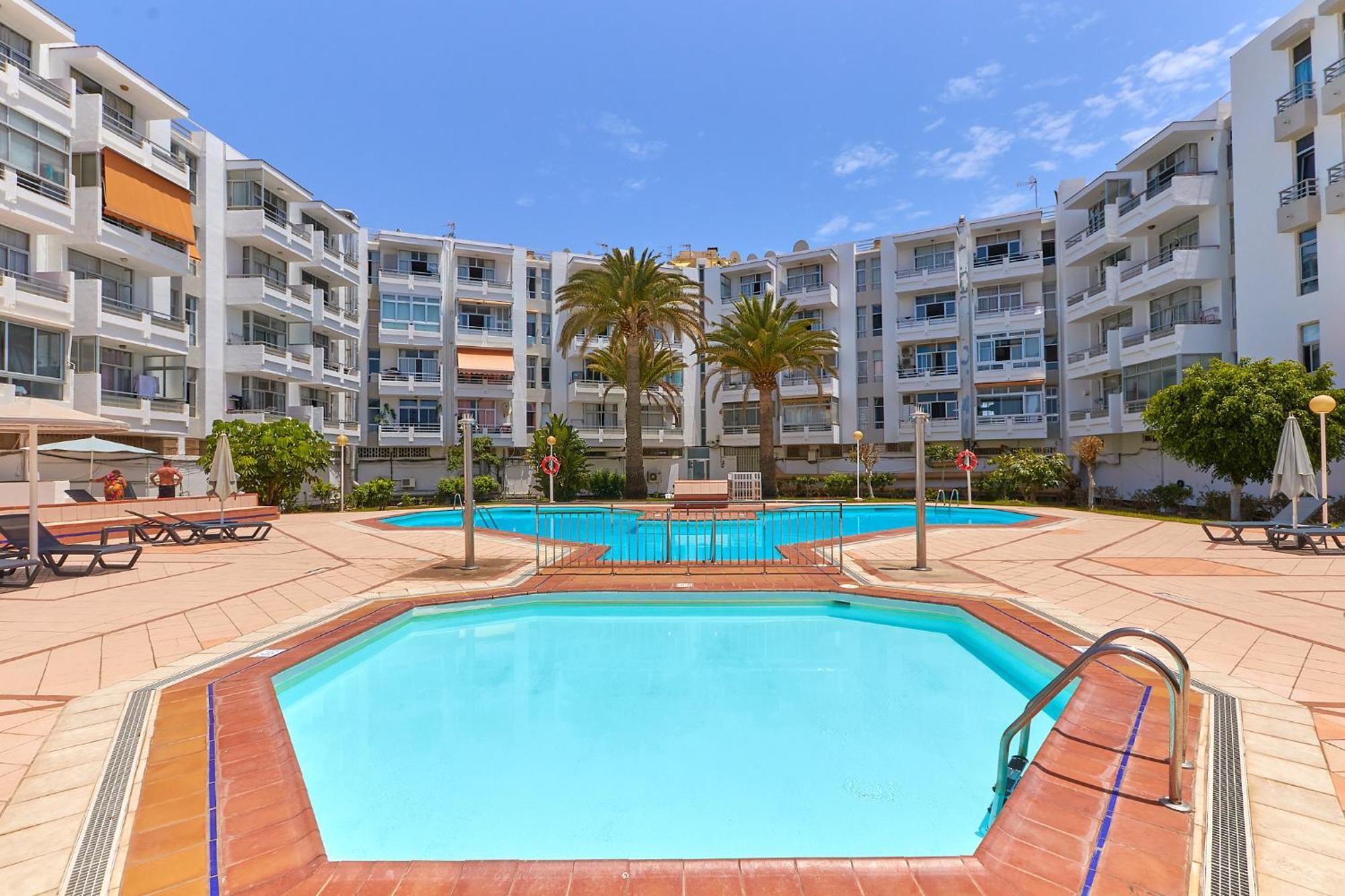 Barbados Playa Del Ingles Apartamento San Bartolomé Extérieur photo